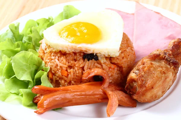 American fried rice — Stock Photo, Image