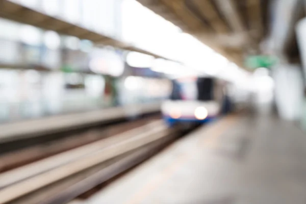 Abstract blurred train — Stock Photo, Image