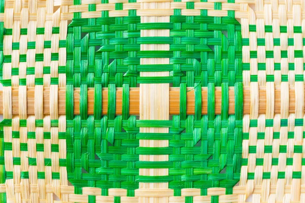 Weaved bamboo texture — Stock Photo, Image