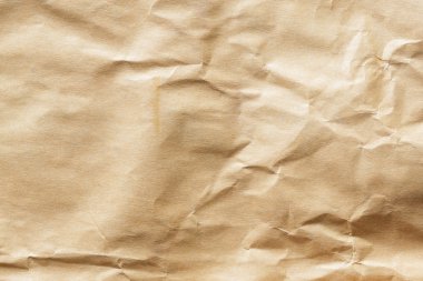 Buruşuk kahverengi zarf kağıt doku