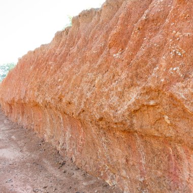 Lateritic toprak kesiti