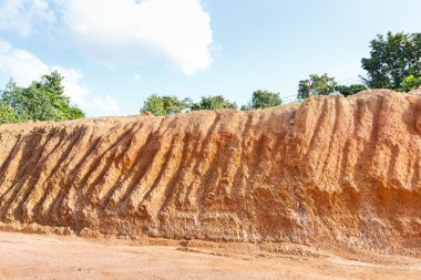 Lateritic toprak kesiti