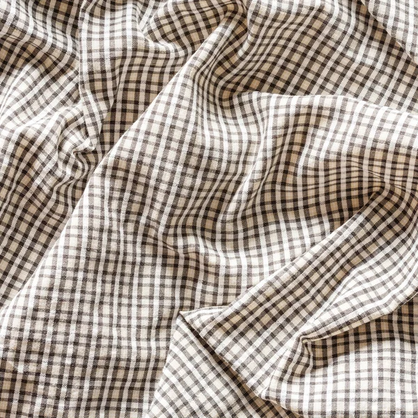 Tissu motif damier texture — Photo