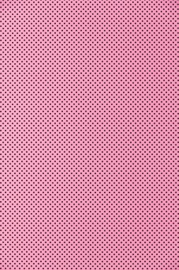 Pembe renk delikli sac