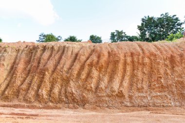 Lateritic toprak kesiti