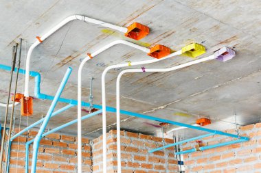 Elektrik ve sıhhi dağıtım sistemi