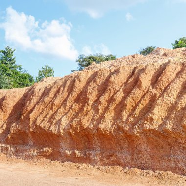 Lateritic toprak kesiti