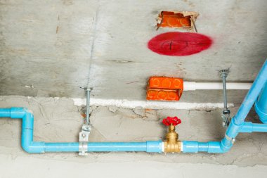 Elektrik ve sıhhi dağıtım sistemi