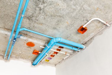 Elektrik ve sıhhi dağıtım sistemi