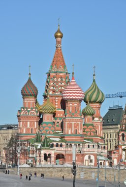 St. Moskova 'daki Basil Katedrali.