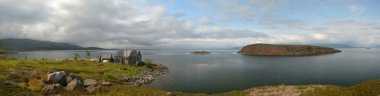 Panorama. Kuzey lake Adaları. 