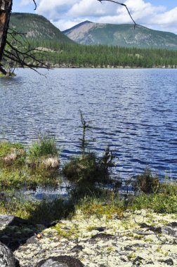 Gölün kuzey manzara.