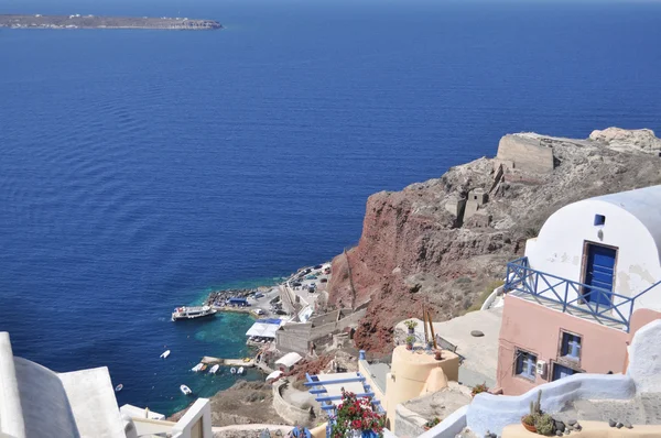 Landschaft griechische Insel im Mittelmeer. — Stockfoto