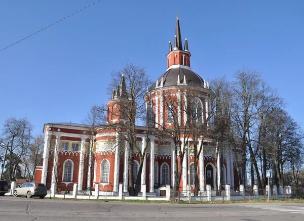 St. Nicolaas kerk dorp van tsarevo. — Stockfoto