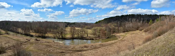 Panorama del río manantial . — Foto de Stock