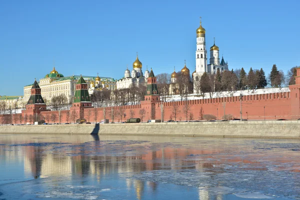 Nasyp Kremla w Moskwie. — Zdjęcie stockowe