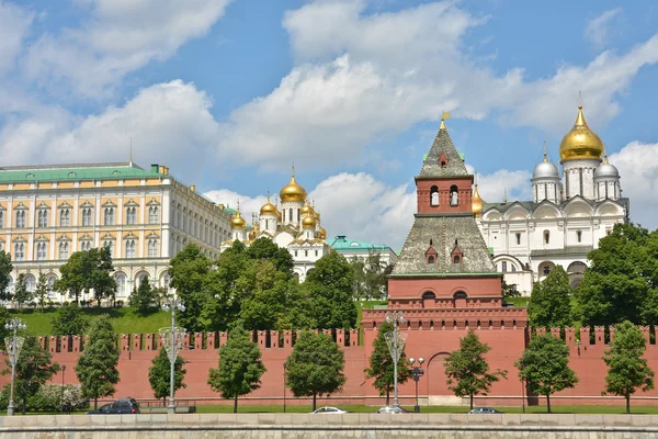 Nábřeží Kreml v Moskvě. — Stock fotografie