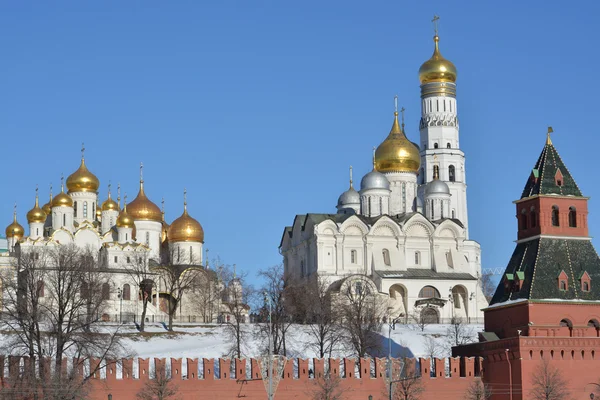 De Kremlin-kerken. — Stockfoto