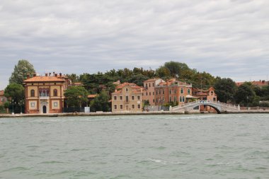 Venedik Lagünü tarafındaki Görünüm. 