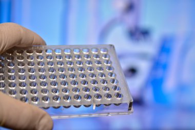 Tıbbi bilim laboratuvar testlerinde. 