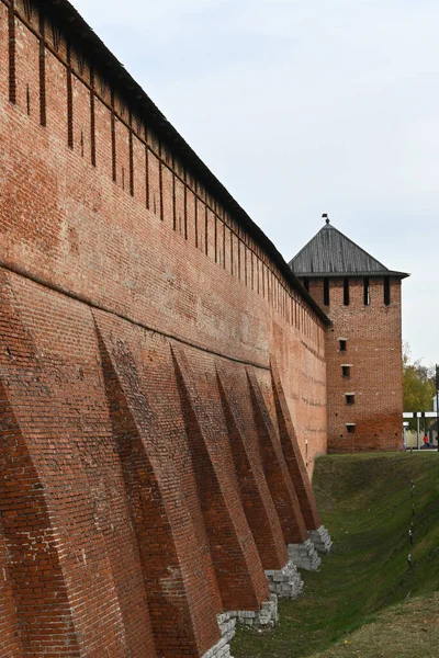 Kreml Kolomně Pozůstatky Pevnosti Století Městě Kolomna Východě Moskevského Kraje — Stock fotografie