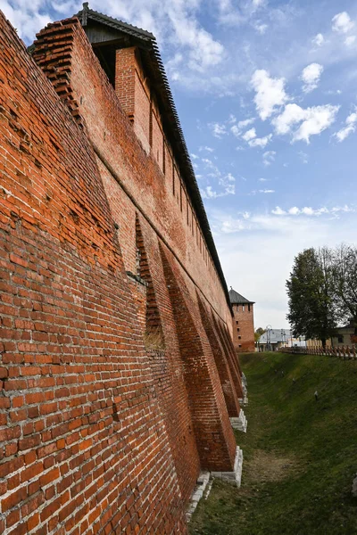 Kreml Kolomně Pozůstatky Pevnosti Století Městě Kolomna Východě Moskevského Kraje — Stock fotografie