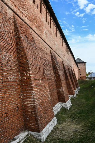 Kremlin Kolomna Restos Uma Fortaleza Século Xvi Cidade Kolomna Leste — Fotografia de Stock