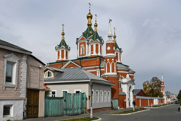 Templet Kolomna Ortodox Katedral Den Historiska Delen Kolomna Inte Långt — Stockfoto