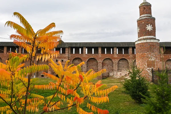 Kreml Kolomně Pozůstatky Pevnosti Století Městě Kolomna Východě Moskevského Kraje — Stock fotografie