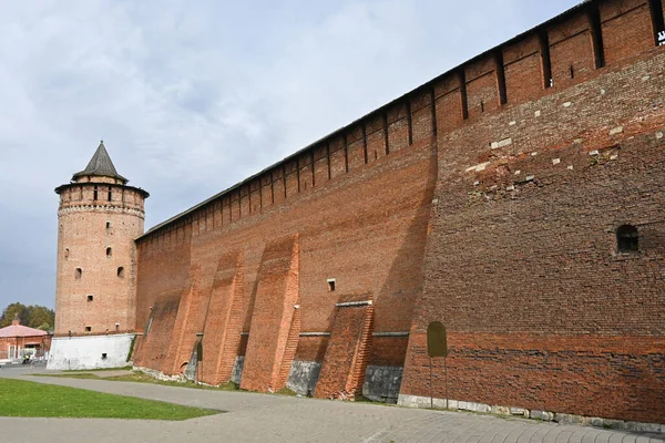 Kremlin Kolomna Restos Uma Fortaleza Século Xvi Cidade Kolomna Leste — Fotografia de Stock