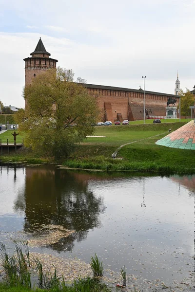 Kremlin Kolomna Restos Uma Fortaleza Século Xvi Cidade Kolomna Leste — Fotografia de Stock