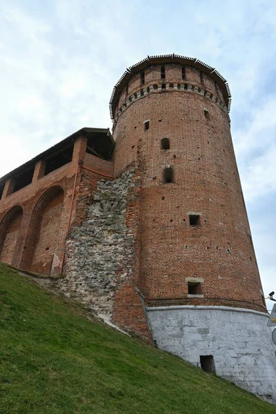 Kremlin Kolomna Restos Uma Fortaleza Século Xvi Cidade Kolomna Leste — Fotografia de Stock