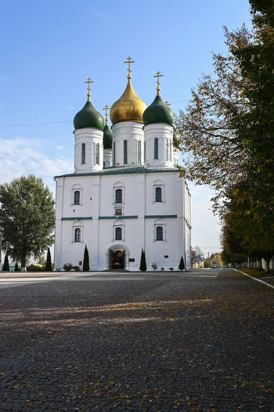 Tempel Kolomna Orthodoxe Kathedraal Het Historische Deel Van Kolomna Niet — Stockfoto