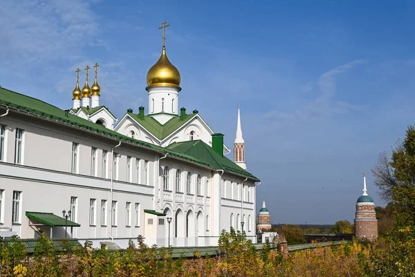 Templet Kolomna Ortodox Katedral Den Historiska Delen Kolomna Inte Långt — Stockfoto