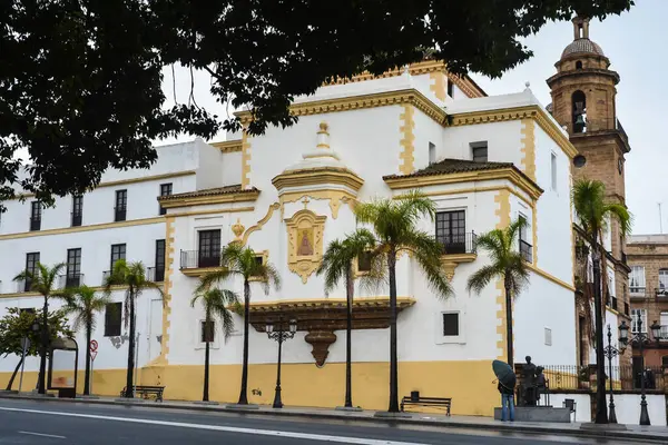 Pelas Ruas Cádiz Vista Cidade Espanhola Costa Atlântica — Fotografia de Stock