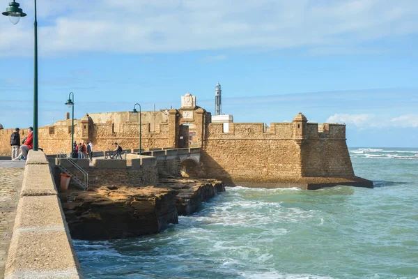 Fort Cadiz View Spanish City Atlantic Coast — Stock Photo, Image