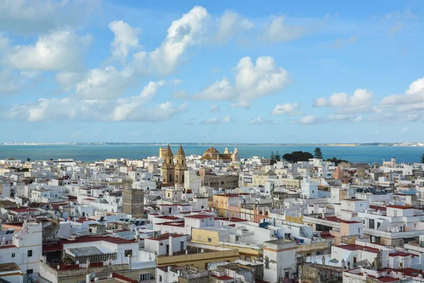 Cadiz Top View View Spanish City Atlantic Coast — Stock Photo, Image