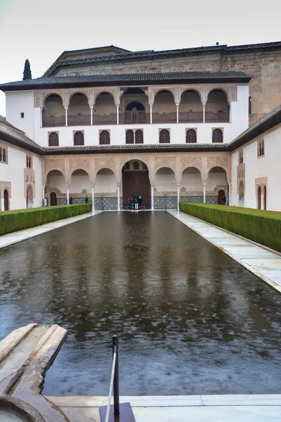 Alhambra Granada Complejo Palaciego Granada Ciudad Española Provincia Andalucía — Foto de Stock