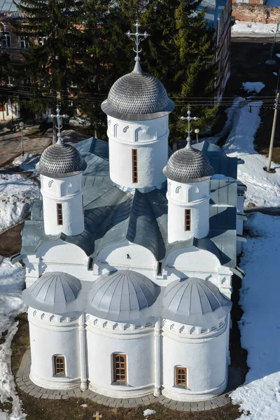 Iglesia Ortodoxa Suzdal Anillo Oro Rusia Principios Primavera — Foto de Stock