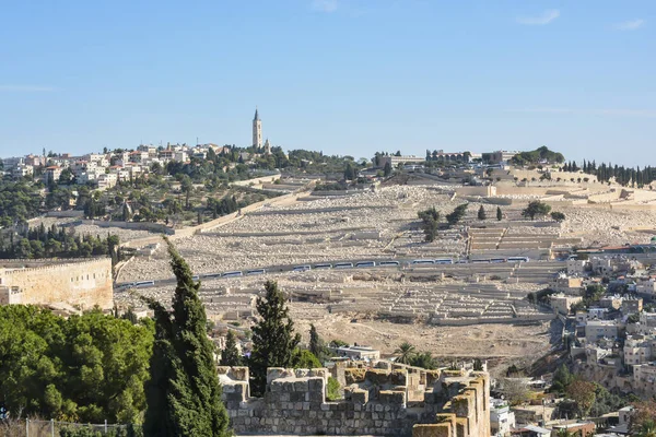 Mount Olives Historic Hill East Jerusalem — Stock Photo, Image