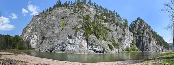 Panorama Del Río Manantial Los Urales Del Sur Parque Natural —  Fotos de Stock