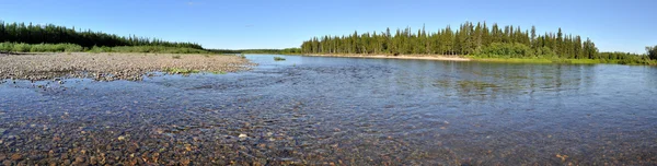 Панорама Северной реки — стоковое фото