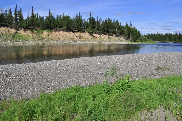 Rivière Nord temps clair . — Photo