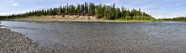 Panoramic view of the river. — Stock Photo, Image