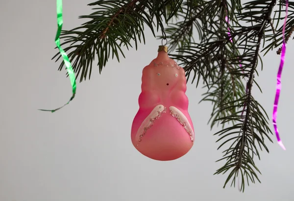 La decoración de los árboles de Navidad . — Foto de Stock