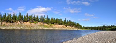 Ural Nehri Panoraması terk. 