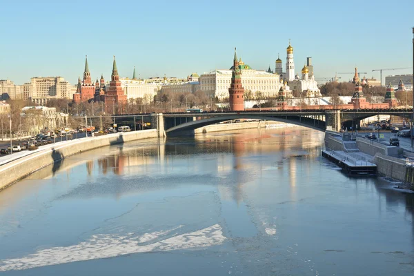 O Kremlin de Moscou é um patrimônio cultural mundial da UNESCO — Fotografia de Stock