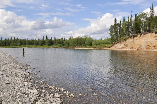 Flusslandschaft Nord. — Stockfoto