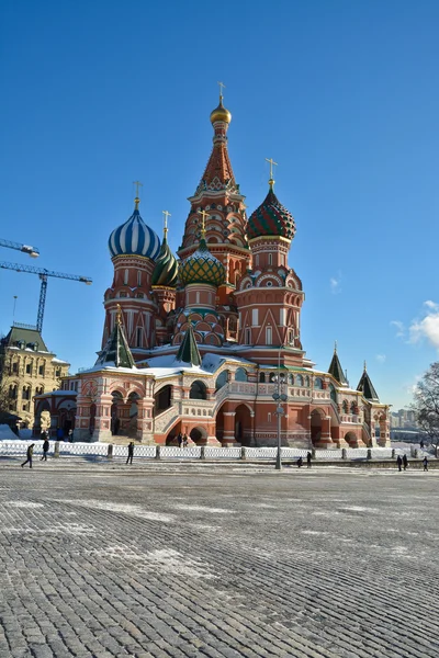 Moscow, Cathedral of Saint Basil. — Stock Photo, Image