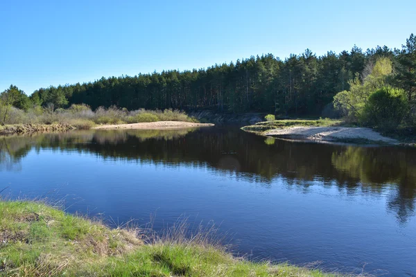 Paisagem fluvial . — Fotografia de Stock